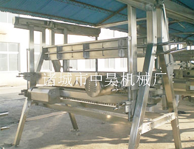 A字型对辊式立式脱毛机